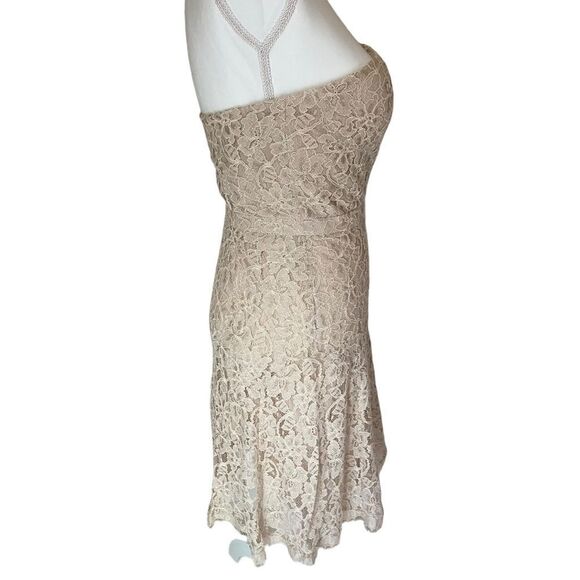 Diane Von Furstenberg Lace Strapless Dress Size 4 NWT - Picture 5 of 6